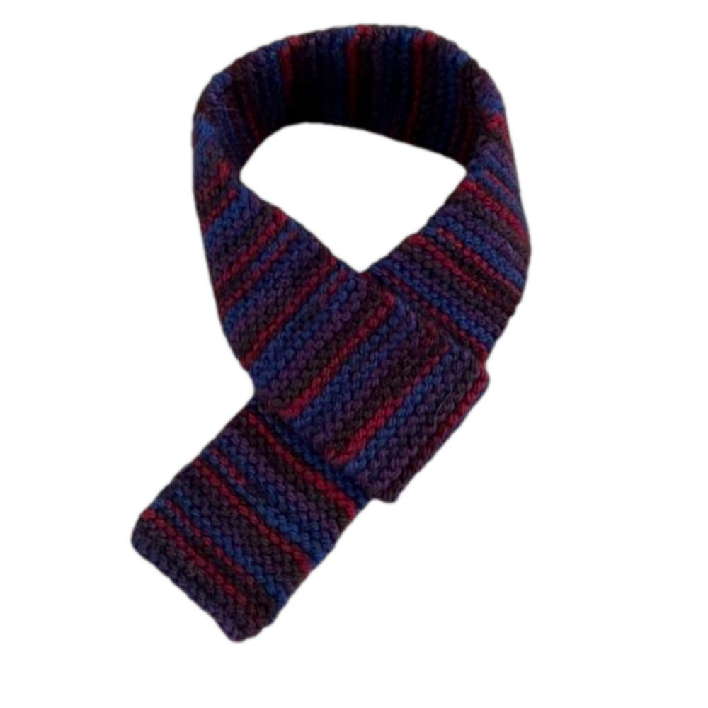 Dog Scarf Hand Knitted New! XS